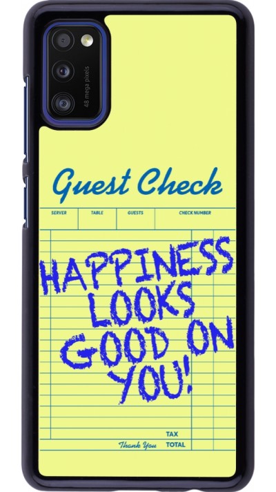 Samsung Galaxy A41 Case Hülle - Guest check 2026
