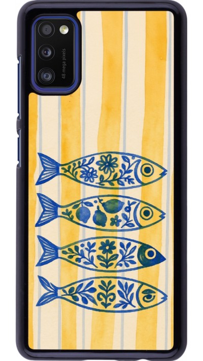 Samsung Galaxy A41 Case Hülle - Portuguese fish 2026