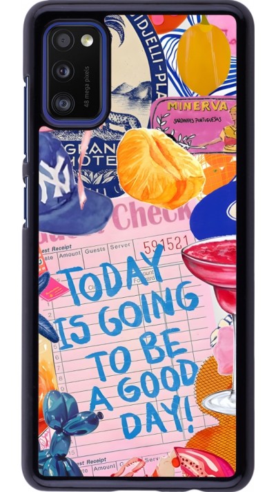 Samsung Galaxy A41 Case Hülle - Preppy Today is Going to be a good day