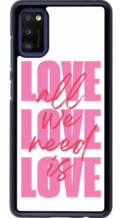 Samsung Galaxy A41 Case Hülle - Saint Valentines Day 26 Love all we need is