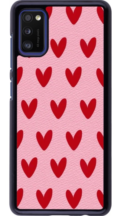 Samsung Galaxy A41 Case Hülle - Saint Valentines Day 26 Pattern heart