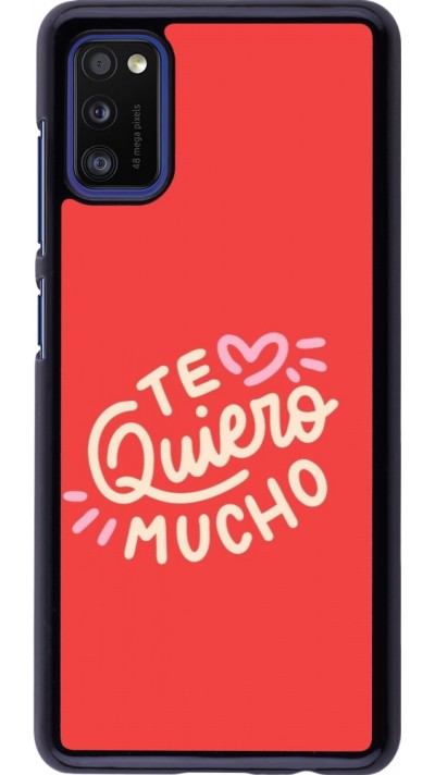 Samsung Galaxy A41 Case Hülle - Saint Valentines Day 26 Te quiero mucho