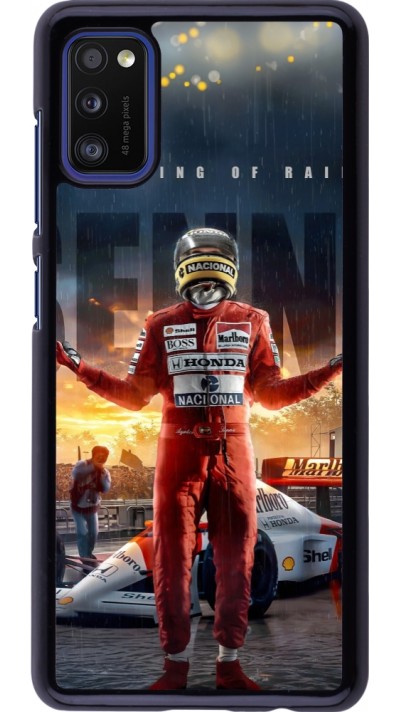Samsung Galaxy A41 Case Hülle - Senna The King of Rain