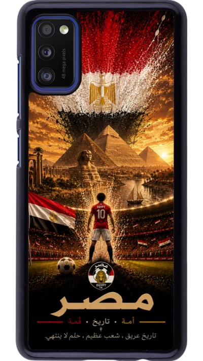 Samsung Galaxy A41 Case Hülle - Fussball Ägypten splash 2026