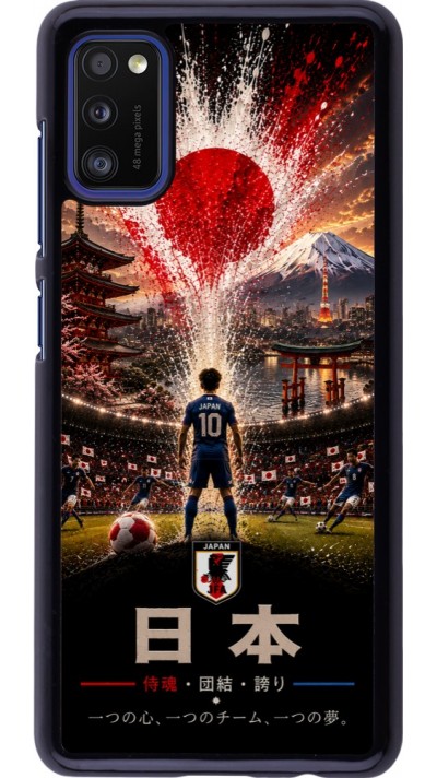 Samsung Galaxy A41 Case Hülle - Fussball Japan splash 2026