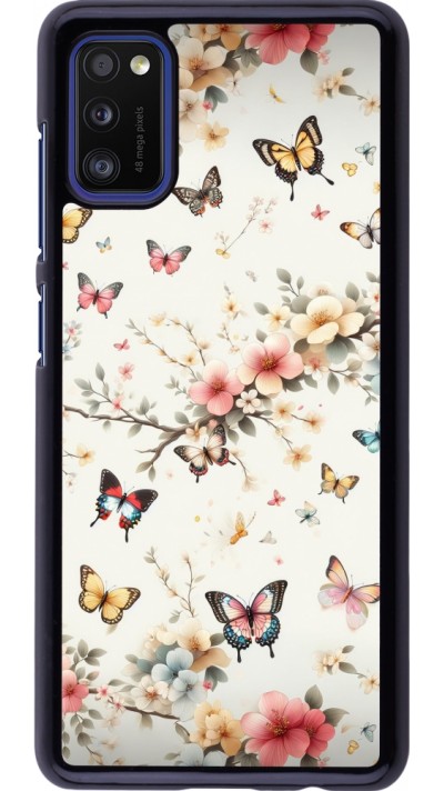 Coque Samsung Galaxy A41 - Spring 25 Papillons Légers
