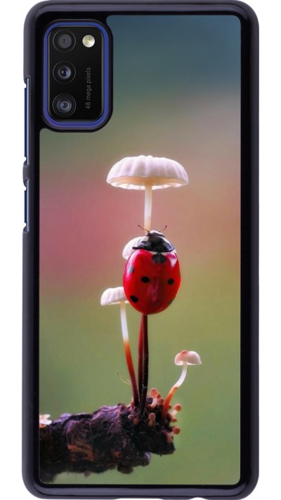 Samsung Galaxy A41 Case Hülle - Ladybird on a mushroom 2026
