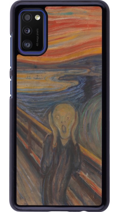 Coque Samsung Galaxy A41 - Tableau art - Le Cri - Edvard Munch