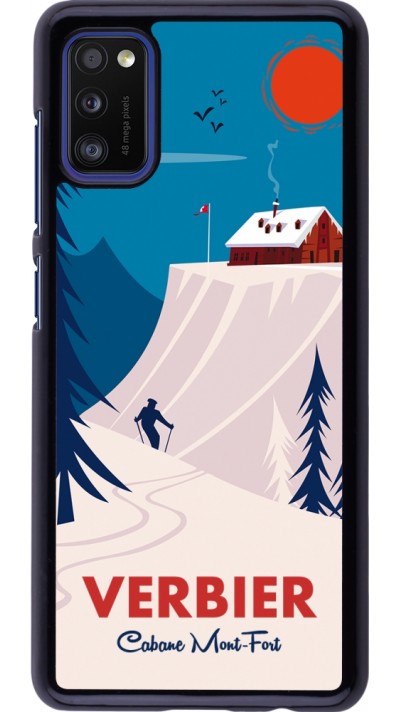 Samsung Galaxy A41 Case Hülle - Verbier Cabane Mont-Fort