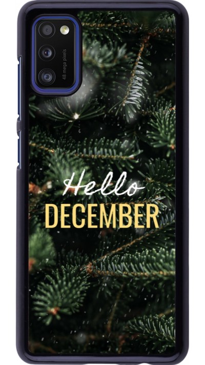 Samsung Galaxy A41 Case Hülle - Winter 25 Winter hello december
