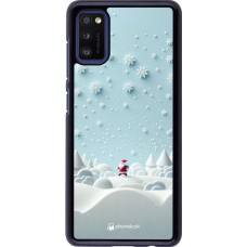 Samsung Galaxy A41 Case Hülle - Weihnachten 2023 Kleiner Vater Schneeflocke
