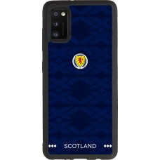 Samsung Galaxy A41 Case Hülle - Silikon schwarz Schottland 2026 personalisierbares Fussballtrikot