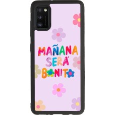 Coque Samsung Galaxy A41 - Silicone rigide noir Karol G Manana sera bonito