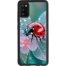 Samsung Galaxy A41 Case Hülle - Silikon schwarz Ladybird in bloom 2026