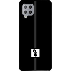 Samsung Galaxy A42 5G Case Hülle - Kanton BS schwarz