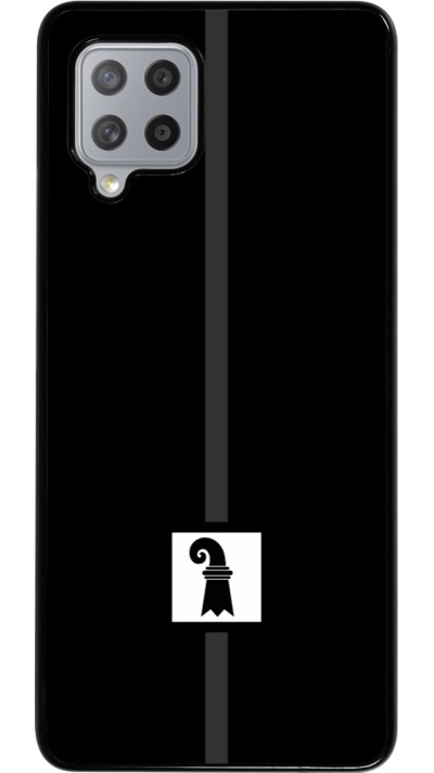 Samsung Galaxy A42 5G Case Hülle - Kanton BS schwarz