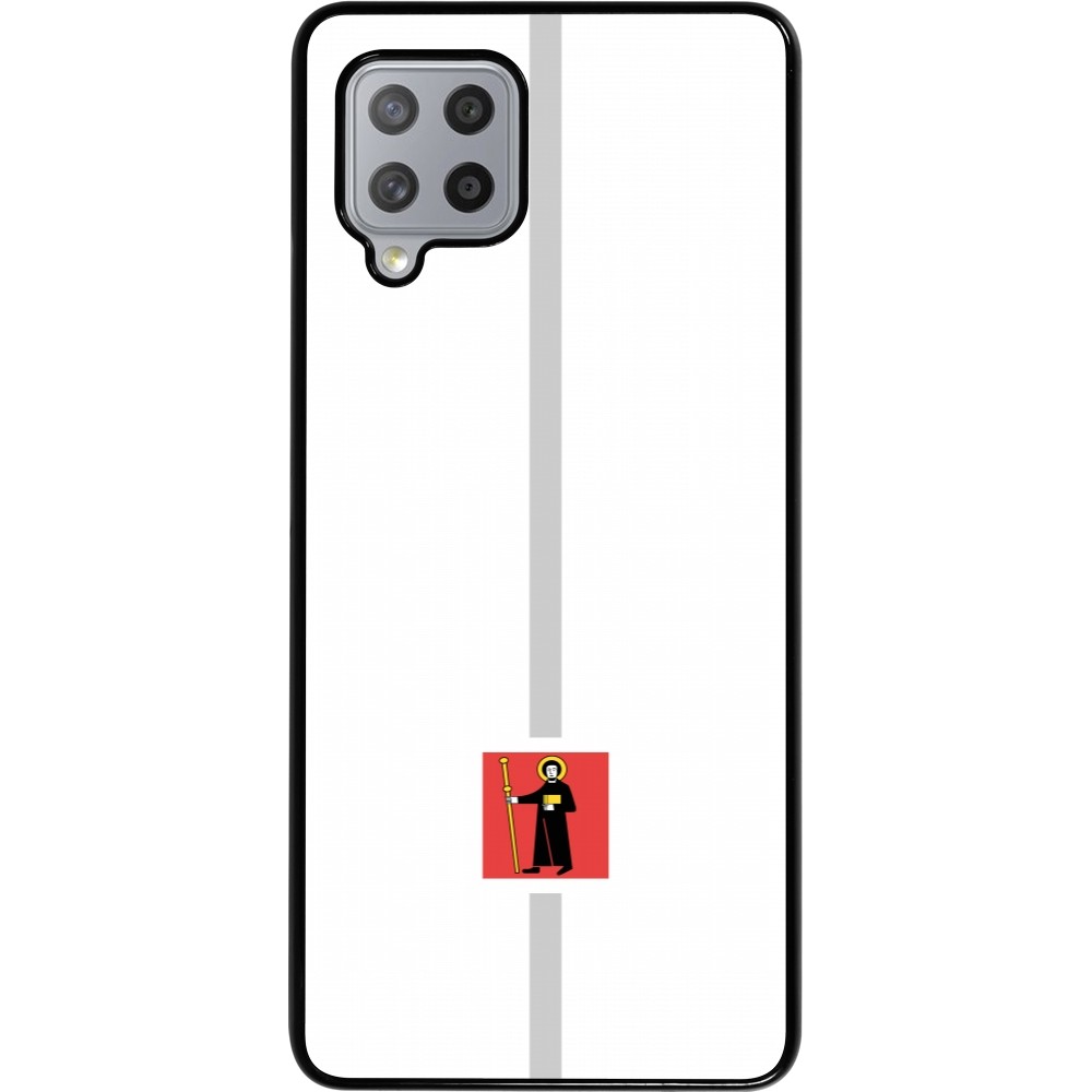 Samsung Galaxy A42 5G Case Hülle - Kanton GL weiss