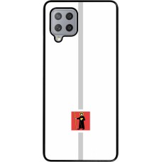 Samsung Galaxy A42 5G Case Hülle - Kanton GL weiss