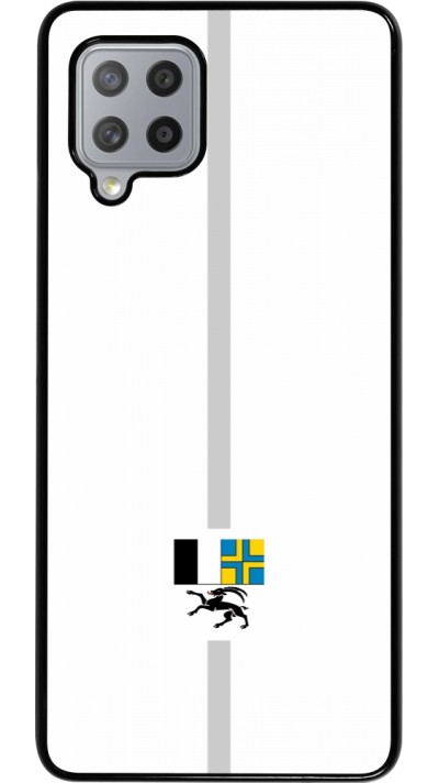 Samsung Galaxy A42 5G Case Hülle - Kanton GR weiss
