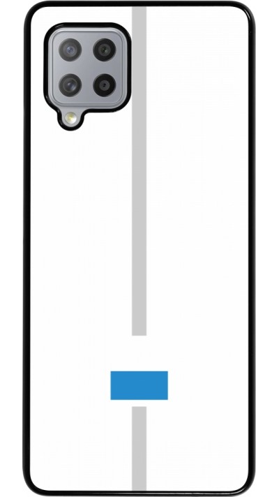 Samsung Galaxy A42 5G Case Hülle - Kanton LU weiss