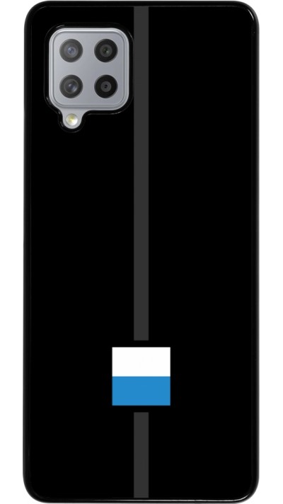 Samsung Galaxy A42 5G Case Hülle - Kanton LU schwarz