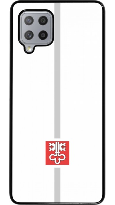 Samsung Galaxy A42 5G Case Hülle - Kanton NW weiss