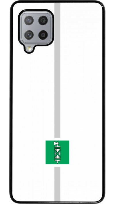 Samsung Galaxy A42 5G Case Hülle - Kanton SG weiss