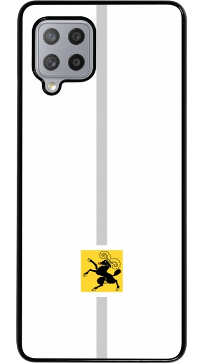 Samsung Galaxy A42 5G Case Hülle - Kanton SH weiss
