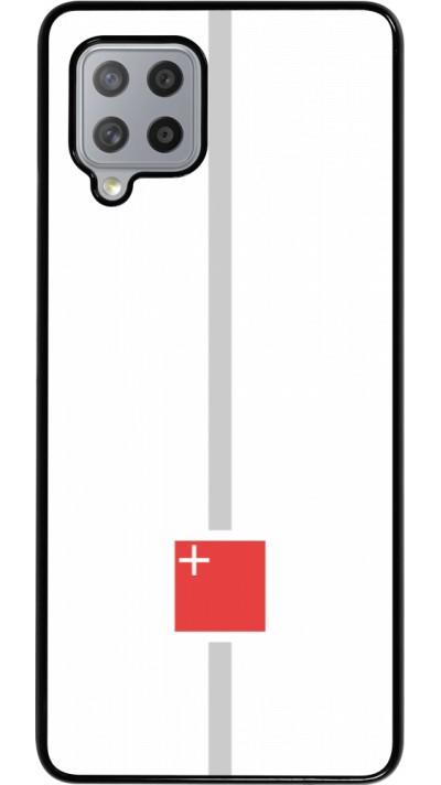 Samsung Galaxy A42 5G Case Hülle - Kanton SZ weiss