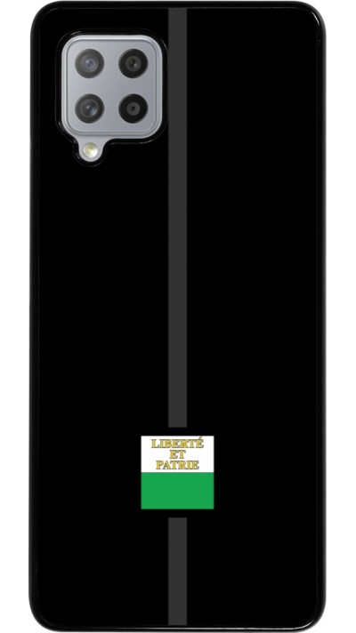 Samsung Galaxy A42 5G Case Hülle - Kanton VD schwarz