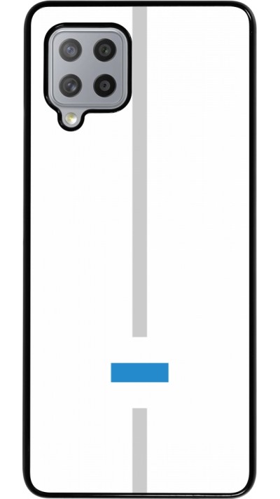 Samsung Galaxy A42 5G Case Hülle - Kanton ZG weiss