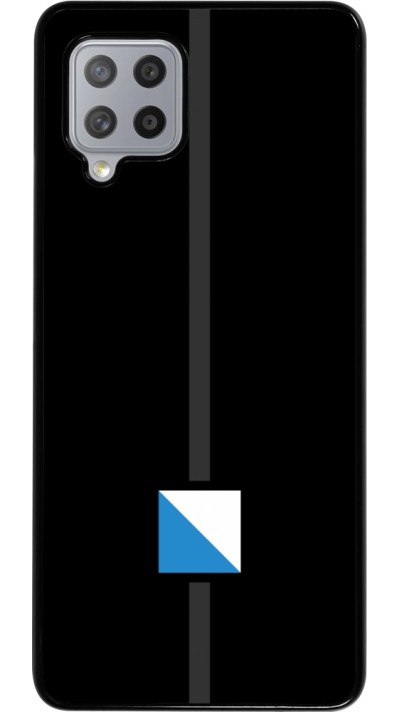Samsung Galaxy A42 5G Case Hülle - Kanton ZH schwarz