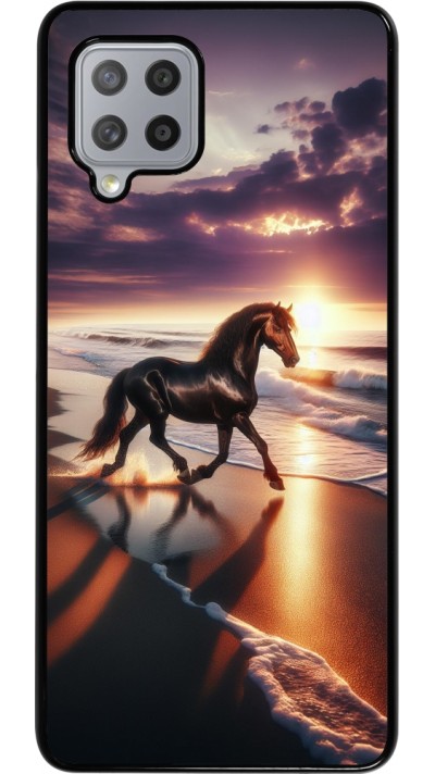 Samsung Galaxy A42 5G Case Hülle - Pferd majestätisch Strand