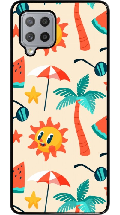 Samsung Galaxy A42 5G Case Hülle - Summer 2025 Pattern soleil