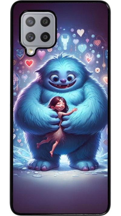 Samsung Galaxy A42 5G Case Hülle - Valentin 2024 Flauschige Liebe