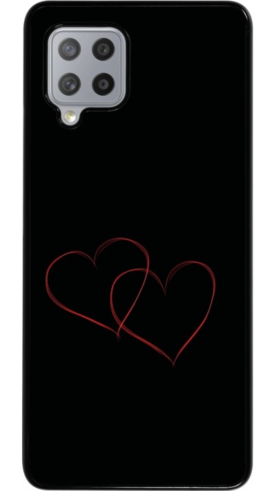 Samsung Galaxy A42 5G Case Hülle - Valentine 2023 attached heart