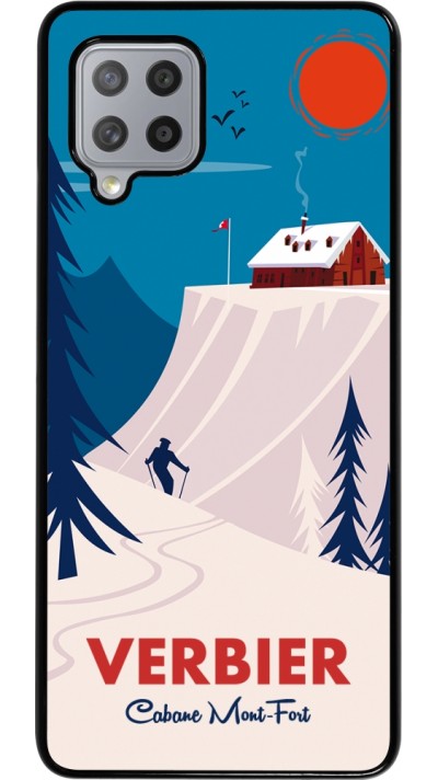 Samsung Galaxy A42 5G Case Hülle - Verbier Cabane Mont-Fort