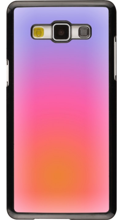 Samsung Galaxy A5 (2015) Case Hülle - Orange Pink Blue Gradient