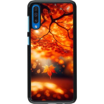 Samsung Galaxy A50 Case Hülle - Herbst Magisch Orange