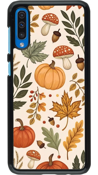 Samsung Galaxy A50 Case Hülle - Autumn 25 Autumn pattern