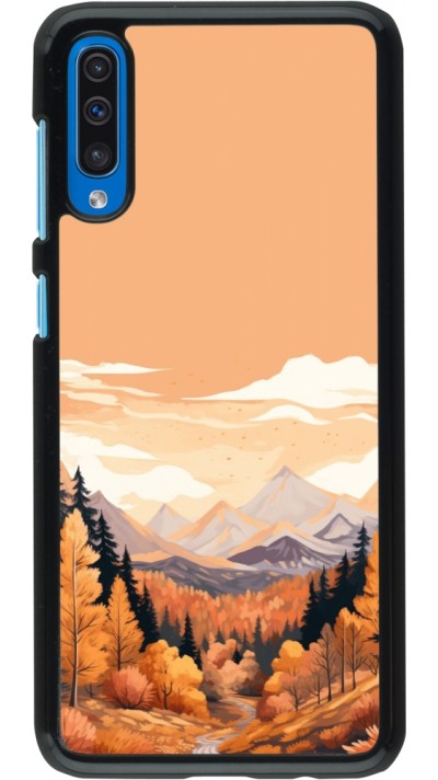 Samsung Galaxy A50 Case Hülle - Autumn 25 Mountains