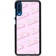 Samsung Galaxy A50 Case Hülle - Barbie light pink pattern