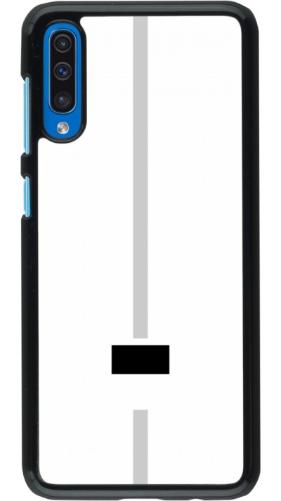 Samsung Galaxy A50 Case Hülle - Kanton FR weiss