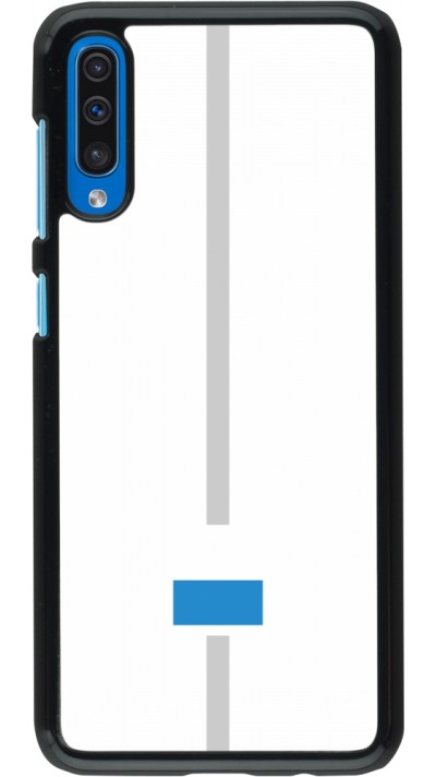 Samsung Galaxy A50 Case Hülle - Kanton LU weiss