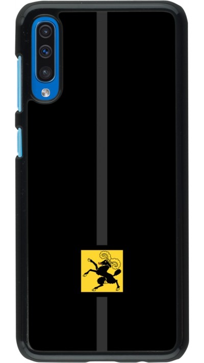 Samsung Galaxy A50 Case Hülle - Kanton SH schwarz