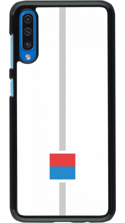 Samsung Galaxy A50 Case Hülle - Kanton TI weiss