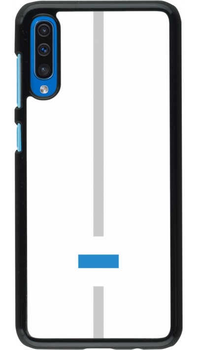Samsung Galaxy A50 Case Hülle - Kanton ZG weiss