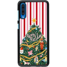 Samsung Galaxy A50 Case Hülle - Christmas 25 Happy Holiday
