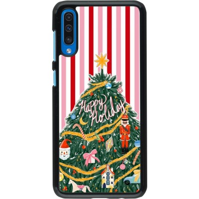Samsung Galaxy A50 Case Hülle - Christmas 25 Happy Holiday