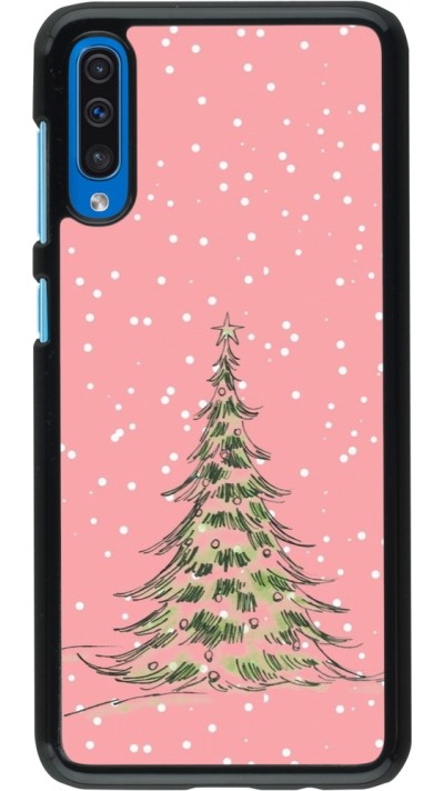 Coque Samsung Galaxy A50 - Christmas 25 Pink Tree
